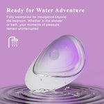 Sucking Vibrator Women Sex Toy - Rose Stimulator Clitoris Vibrator, Wide Opening Sucker Nipple Toys For Pleasure, Clitoral Suction Vibrator With 6 Modes, Mini Vibrator Female Couples Sex Toys, White