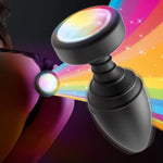 Vibrating Butt Plug Silicone Anal Plug With Luminous Base - 10 Modes Vibrating Anal Vibrators Remote Control Light Up Anal Plug For Prostate Massage,Clitoral Stimulation For Men Women,Couples