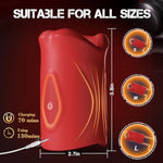 Male Sex Toys For Men Male Masturbator Adult Toys Open-Ended Penis Training Vibrator With App & 9 Vibrations, Men Sex Toy Blowjob Machine Penis Extender For Prolong Endurance Adult Sex Toys & Games