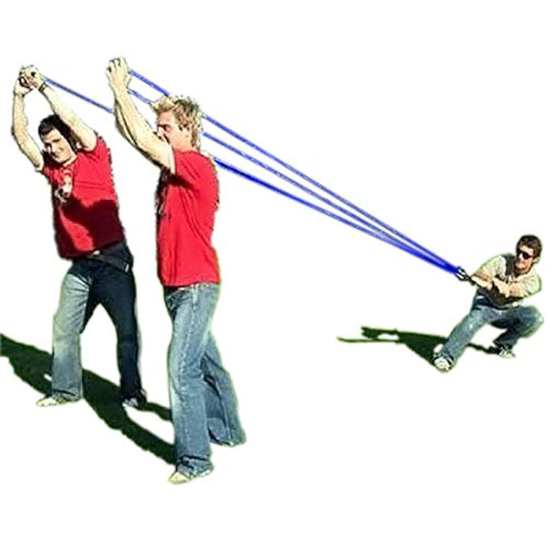 Water Balloons Launcher 500 Yard Toys 3 Person T Shirt Launcher Slingshot W