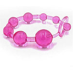 Sicilicone Pull Anal Plugs Set,12 Inch 10 Beads Anal Chain Link With Safe O Pull Ring Anal Adult Sex Toy For Male Female Couple Play Anal Plug For Men Women/Prostate Massage Anus Dilator