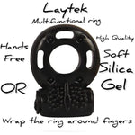 2 Pcs Butterfly Vibrating Penis Rings,Long-Lasting Disposable Cock Vibrating Clitoral Stimulator, Silicone Cock Rings, Male Erection Enhansement Sex Toy Dick Ring