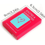 Sx Couples Drinking Game For Adults - Excited & Exhausted?Romantic Game For Couples - Perfect Date Night Ideas T12