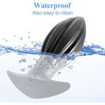 Silicone Anal Plugs,4.72 Inch Butt Plugs Sex Toys For Women,Beginners,Black