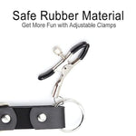 Labia Spreader Straps Clip Nipple Clitoris Clamps Bdsm Bondage Restraint Kit Vagina Peeping Stimulator Pussy Massage Exotic Sex Toys For Adult Games Women Female