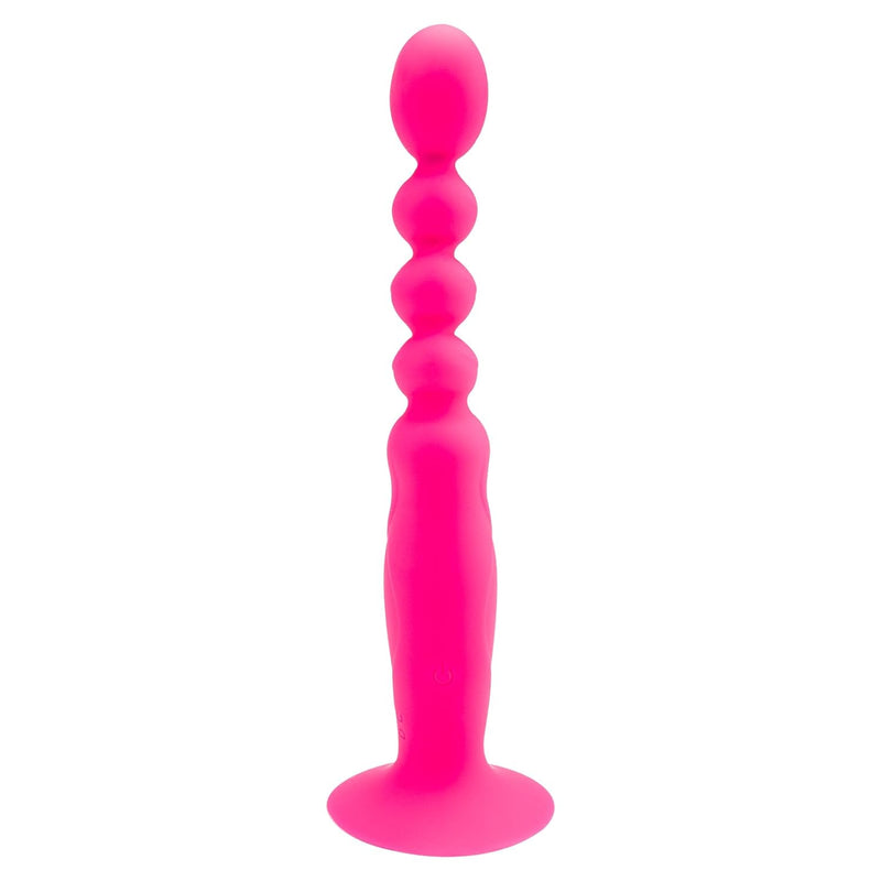 Pink Vibrating Butt Plug Anal Plug Training Toy, Bullet Vibrator Anal Sex Toys With Suction Cup Base For Male,Female And Beginner
