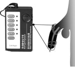 Electroshock Stainless Hollow Smoothness Urethral Plug Urethral Sound Massager Bodys And Insertion Rod Masturbation Excitement And Joy Bdsm For Males, 9Mm, Sliver