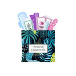 Blue Forest Menstrual Kit All-in-One 50 Pack | Convenience on The Go | Period Kit Pack for Travelling, Tweens & Teenagers or just When You’re Out | Individually Wrapped Feminine Hygiene Product