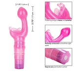 Original Butterfly Kiss Vibrator - Multi-Speed Waterproof Vibe – Adult Sex Toys for Couples - Clitoral G Spot Massager – Pink