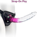 Realistic Big Clear Dildo For Women, 9.4'' Long Fantasy Soft G-Spot Anal Dildo With Strong Suction Cup For Hands-Free, Huge Penis For Prostate Massage, Adult Sex Toys For Women, Men