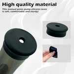 Silicone Penis Pump Sleeve Kit, 3 Pcs Male Masturbator Replacement Sealing Cap Cylindrical Universal Cock Sleeve For Penis Pumps Penis Extender Dick Pump Accessories For Men Penis Extension
