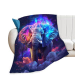 Elephant Throw Blanket Elephant Gifts For Girls Boys Women Men Kids Adults Soft Flannel Fleece Blanket For Couch Sofa ?Bed Home Decor 40"X50"