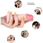 Sex Toys Anal Plug For Beginners, Butt Plug Training For Women, Lesbians, Men, Gay & Couple (4.5" Flesh)