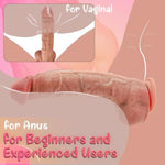 10 Inch Smooth Thick Silicone Dildo With Suction Cup, Realistic Huge Fantasy Dildo For Women & Couples Sex Toy For Hands-Free Play, Experienced To Advanced, Strap-On Compatible