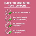 Water Based Lube – Clean, Non-Sticky Personal Lubricant For Men & Couples – Toy And Condom Compatible, Hypoallergenic, Non-Staining Formula – Long-Lasting Wet Glide – 3 Oz Bottle