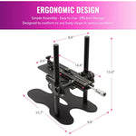 Automatic Sex Machine Gun Adult Toy Device With Realistic Dildo, Sex Massage Gun Masturbator For Women With 8 Thrusting Modes, 5X More Powerful Fully Adjustable With 1 Remote, Aluminum Oxide