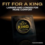 King Large Non-Latex Condoms, 36 Count – Comfortable Fit