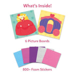 Unicorn and Princesses Foam Craft Kit for Kids, Fun Gift Idea