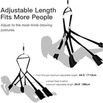 2 In-1 Ceiling Sex Swing Door Swing - Couple Sex Toys Sling For Door And For Hanging On The Ceiling With Thick Sponge Cushion And Adjustable Straps Adult Sex Games Holds Up To 1100 Lbs