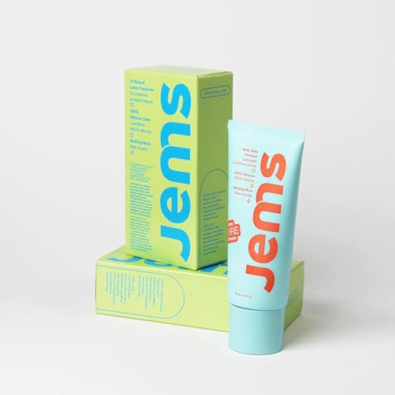 100% Silicone Lube + Two 12 Packs Of Ultra Thin Natural Latex Condoms