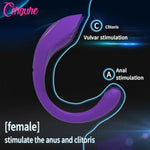Remote Control Wareable Product For Adult,Sex Toys Wearable Vibrator 2 In 1 Dildo Clitoris And Anal Plug,10 Vibration Rates 2 Motors Panty Vibe
