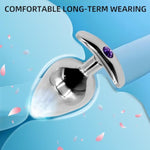 Anal Plug Beginner Set Anal Toys - Beginner 3 Piece Set Sex Toys With Crystal Hook Base Sm Sex Toys For Adult Games Toy Anal Trainer Kit Buttplug For Adult Unisex Women And Men Couple