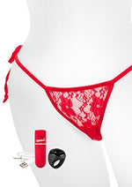 My Secret Charged Remote Control Panty Vibe | Female Vibrator (Red)