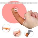 Two Magic Finger Masturbation Sex Toys - G-Spot Finger Prostate Massager, Liquid Silicone Finger Sleeve With Bump For Clitoris Breasts Stimulation, Adult Sm Sex Toy