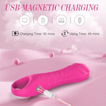 Mini Vibrator Dildo Sex Toys - Realistic Mini Silicone Vibrators Bullet Dildos With 10 Powerful Vibrations, Adult Female Sex Toy For G Spot Clitoral Nipple Sex Stimulation(Pink)