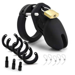 Chastity Cage – Ergonomic Breathable Cock Cage Chastity Device Soft Silicone Black Male Penis Cage, Lightweight Chastity Devices With Ventilation, Adult Sex Toys For Men