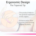 Anal Butt Plug Dilator Kit for Women - 5 Piece TPE Set with G Spot Stimulator