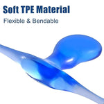 Blue Mango Anal Plugs,6 Inch Crystal Prostate Massage Sex Toys For Women Men