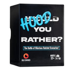 - Hood You Rather: Urban Black Culture Party. Games For Adults With An Unforgettable Hood Spin On Fun Card Game For Game Night. 200 Mind-Blowing Cards. Ages 17+