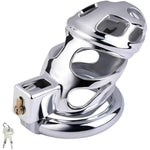 Penis Restraint Cock Lock Ring And Chastity Cage Hollowed Out Chastity Devices Adult Sex Toys For Male