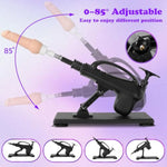 Heating & Vibrating Dildo Sex Machine With Suction Cup, Automatic Thrusting Device For G Spot & Anal Toys, Adult Sex Toy, 3Xlr Connector