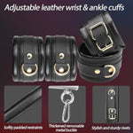Bdsm Bondage Restraints With Handcuffs Ankle Cuffs For Couples Spreader Bar Sex Toys Bondage Gear & Accessories Adjustable Bondage Kit Adult Sex Toys & Games