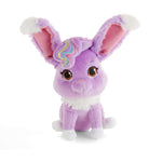 Violet Plush Bunny With Multi-Colored Hair Streaks