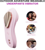 Dual-Motor Wearable Vibrator for Women – App-Controlled, Magnetic, Clit Stimulator