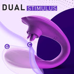 Remote Control Vibrator - 20 Modes, Wearable Clitoral & G-Spot Stimulator