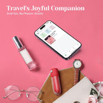 Compact Wand Vibrator with APP Control – Discreet Bullet for G-Spot & Clitoral Play