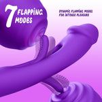G-Spot Vibrator with 7 Vibration & Flapping Modes, Clitoral Stimulator for Women.