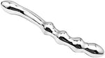 Stainless Steel Double-Ended Beaded Dildo – Heavy-Duty Prostate & G-Spot Massager