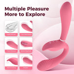 Strapless Double-Ended Vibrator with Remote – 10 Modes for G-Spot & Clit Pleasure