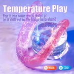 Flexible Realistic Double-Ended Dildo – Bendable G-Spot & Anal Dildo for Couples