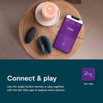 Sync 2 Couples Vibrator | App-Controlled G-Spot & Clitoral Stimulator | 10 Speeds