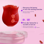 10-Mode Tapping & Sucking Vibrator – Adult Toy for Women with Dildo Function