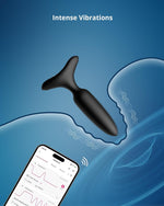 Remote Control Silicone Vibrating Butt Plug – Waterproof, Rechargeable & Powerful