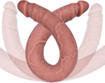 19.7" Double-Ended Thick Dildo – Extra-Large Realistic Toy for Couples & Solo Play
