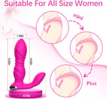 Wearable Thrusting Vibrator with App & Remote Control, Dual-Ended & 9 Modes
