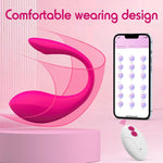 APP & Remote Control Wearable Vibrator – Soft, Quiet & Discreet with 9 Modes